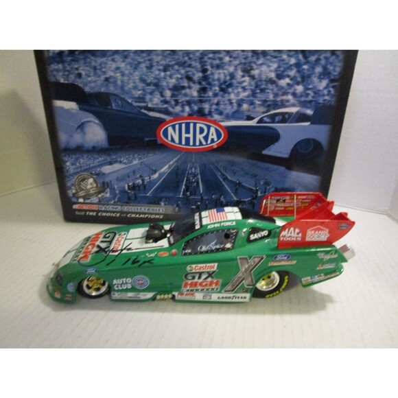NHRA John Force Castrol GTX 2008 Mustang Funny Car 1:24 Scale 1 of 3318 Signed